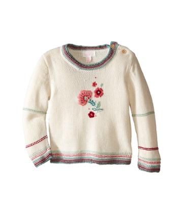 Pumpkin Patch Kids - Floral Sweater