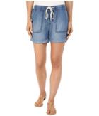 Mavi Jeans - Laila Shorts In Indigo Brushed Super Soft Tencel