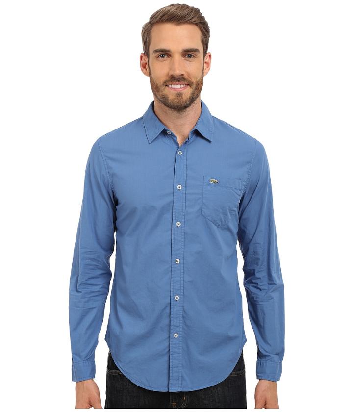 Lacoste - Poplin Cotton Slim Fit Shirt