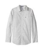 Lacoste Kids - Long Sleeve Poplin Check Shirt