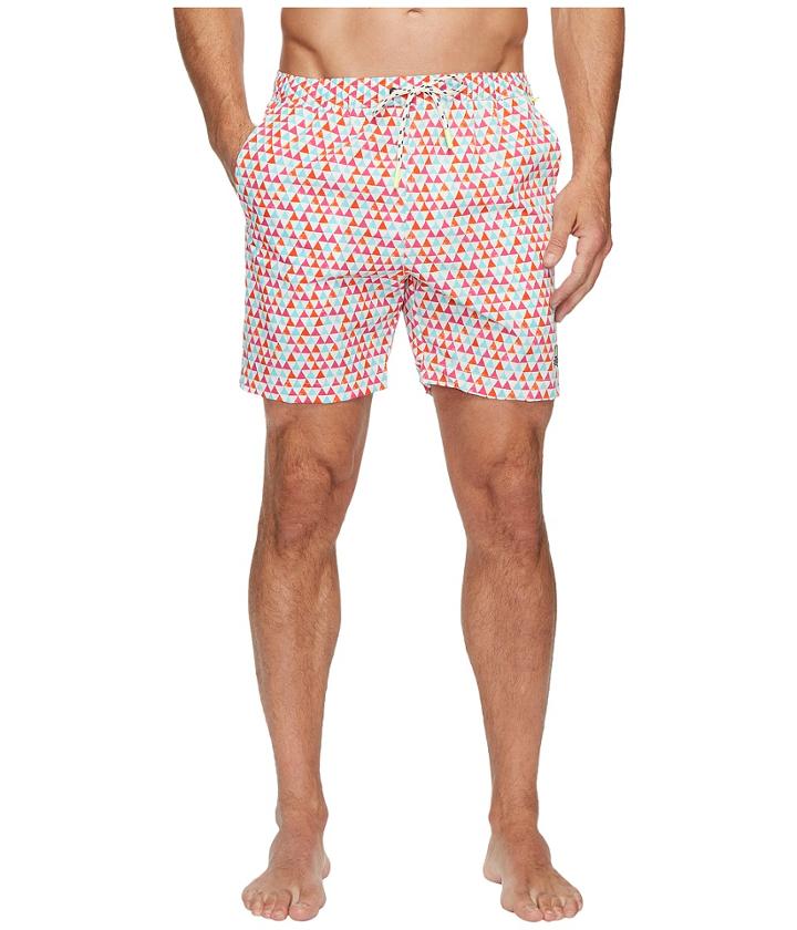 Psycho Bunny - Coloured Pyraminds Swim Trunks