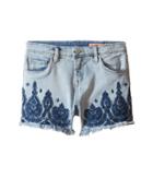 Blank Nyc Kids - Embroidered Shorts In Home Sweet Home