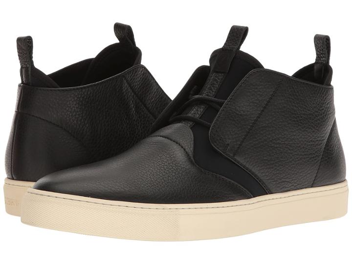 Z Zegna - Chukka Grained Calf/neoprene Boot