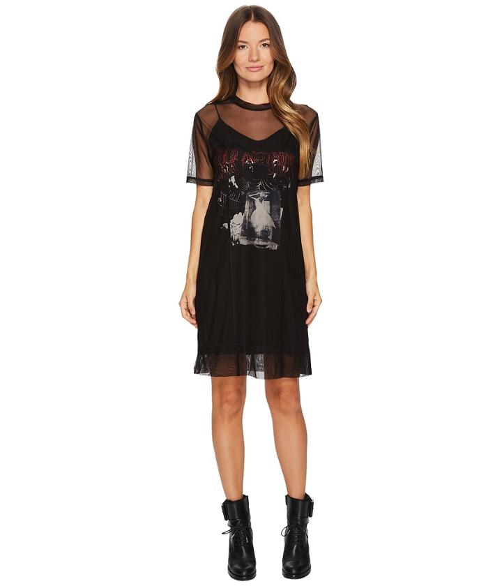 Mcq - Trompe D'oeil Fear Nothing Dress