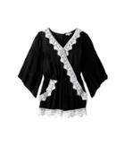 Ella Moss Girl - Rikki Wrap Crochet Romper
