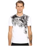 Just Cavalli - Palm Leaf Print Short Sleeve Tee