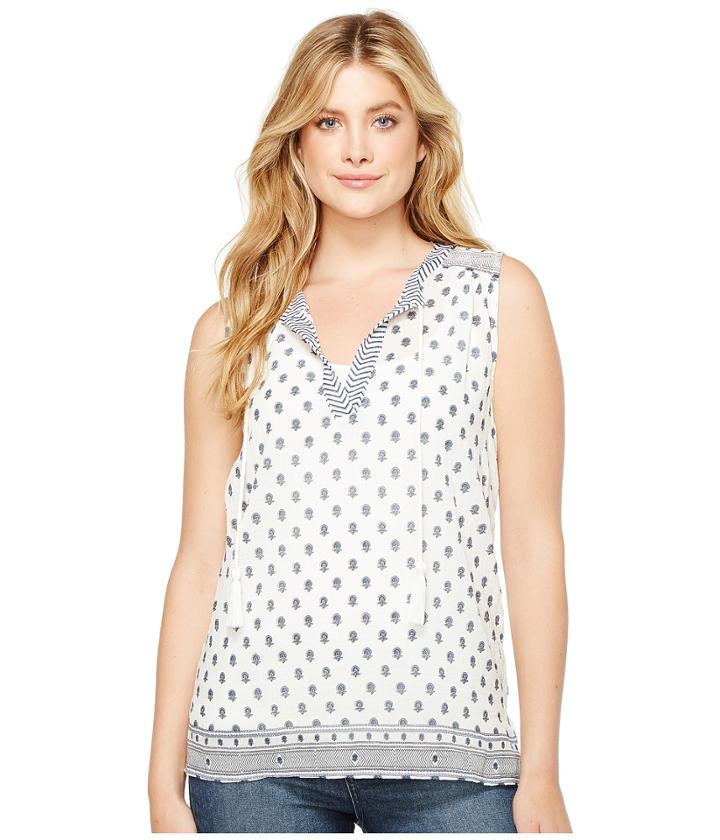 Dylan By True Grit - Sleeveless Gauzy Parker Blouse