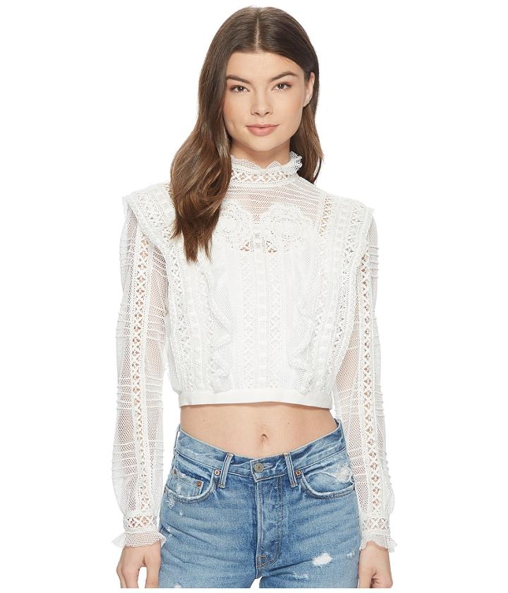 For Love And Lemons - Victorian Tulle Blouse