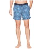 Scotch &amp; Soda - Classic Swim Shorts With Fresh Two-tone All Over Pattern