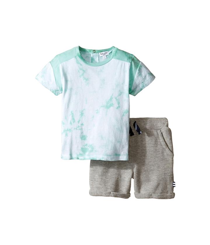 Splendid Littles - Short Sleeve Tie-dye Shorts Set