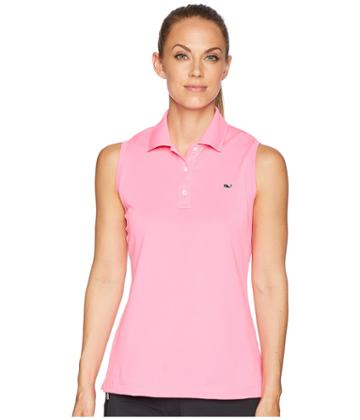 Vineyard Vines Golf - Sleeveless Performance Pique Polo