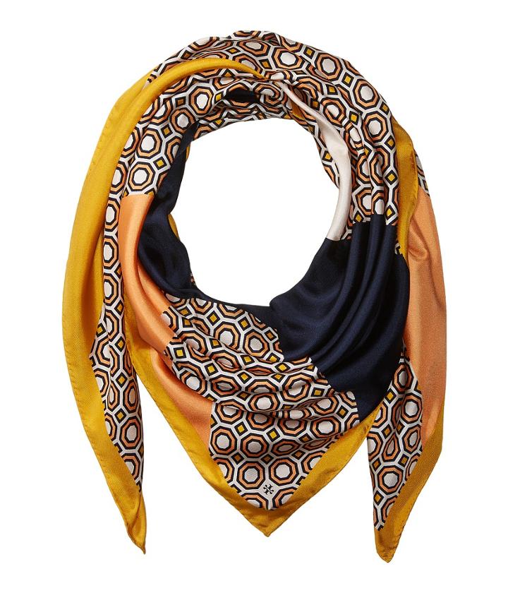 Tory Burch - Octagon Silk Square Scarf
