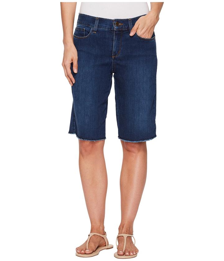 Nydj - Briella Shorts W/ Fray Hem In Cooper