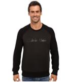 Calvin Klein - Cotton Texture And Neoprene Sweater