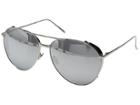 Linda Farrow Luxe - Lfl425c2sun White Gold Platinum Aviator Sunglasses