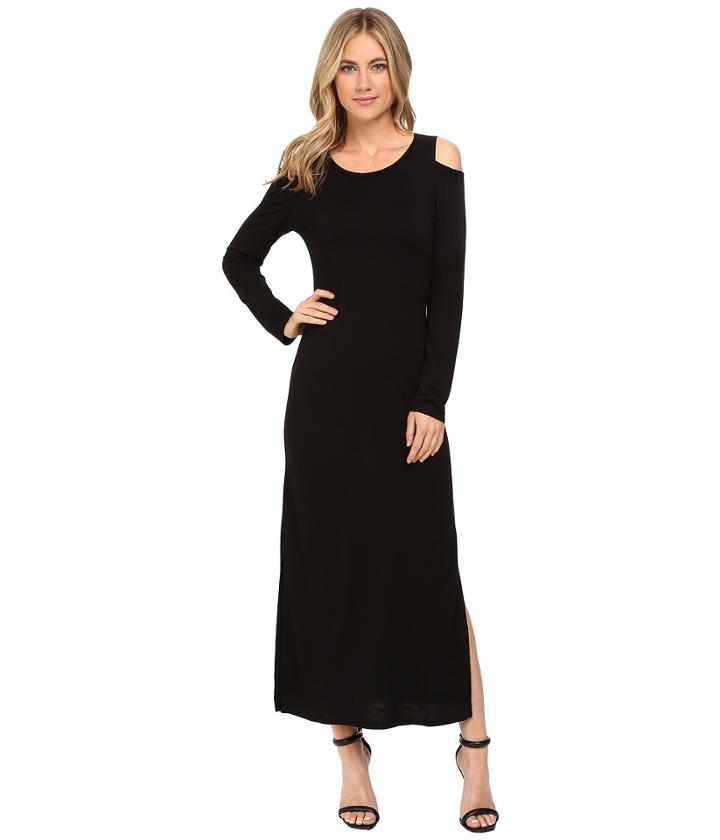 Lanston - Cut Out Shoulder Ankle Dress