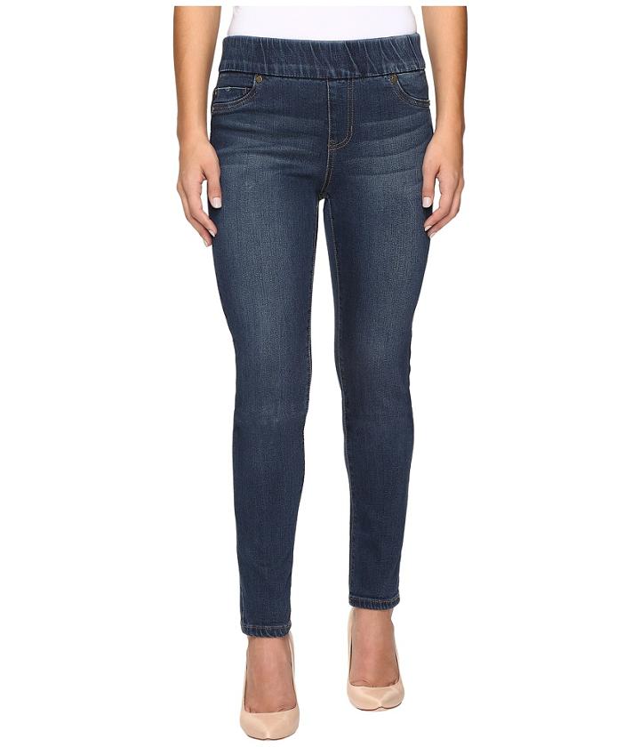 Liverpool - Petite Sienna Leggings Pull-on In Petrol Wash