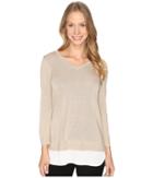 Calvin Klein - V-neck Lurex Sweater