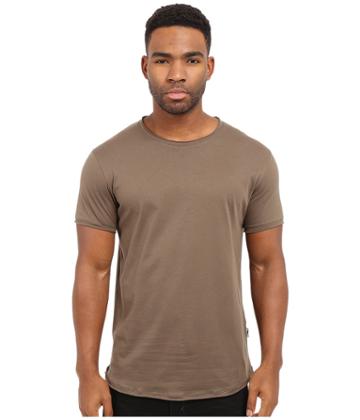Publish - Sato - Premium Lightweight Cotton Knit Tee With Raw Split Edges