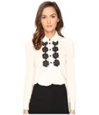Kate Spade New York - Daisy Lace Silk Shirt
