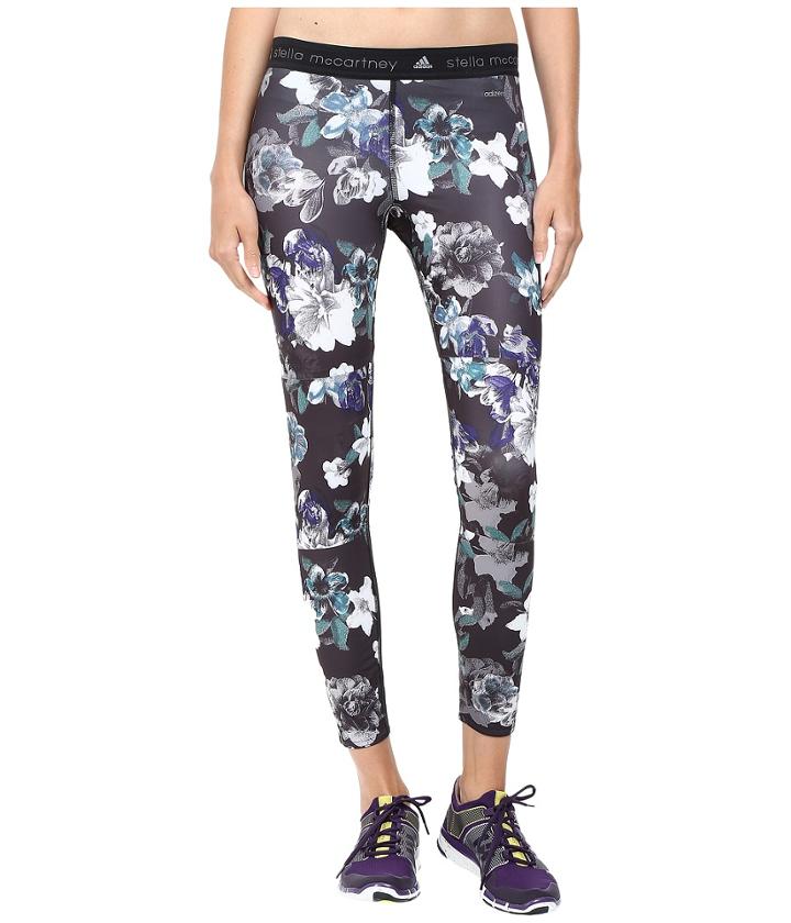 Adidas By Stella Mccartney - Run Adizero Dark Blossom Tights B48963