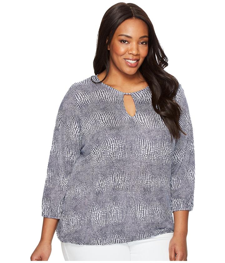 Michael Michael Kors - Plus Size Zephyr Peasant Top