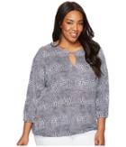 Michael Michael Kors - Plus Size Zephyr Peasant Top