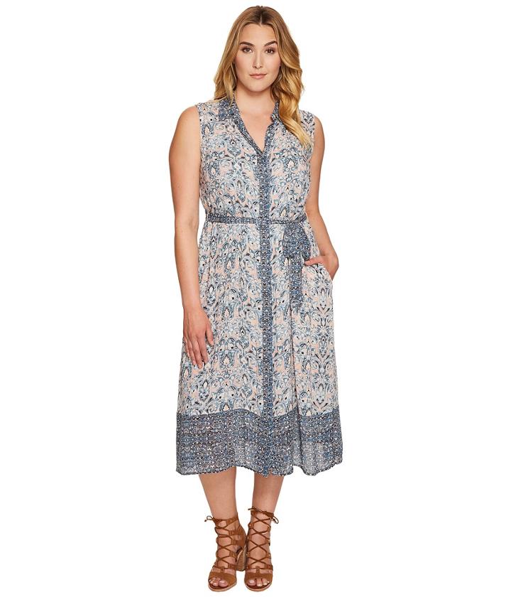 Lucky Brand - Plus Size Printed Emily Dress