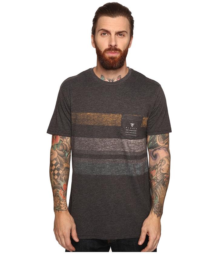 Vissla - Kooktown Reverse Printed Short Sleeve Pocket Crew Knit