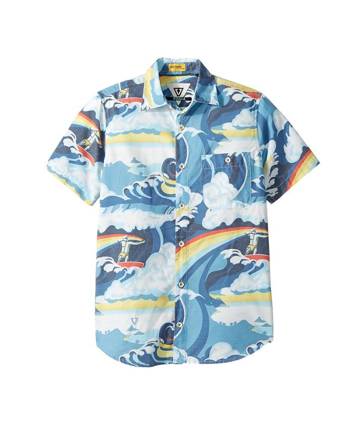 Vissla Kids - Liquid Rollers Short Sleeve Woven