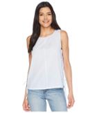 Two By Vince Camuto - Sleeveless Slub Stripe Side Lace-up Tank Top