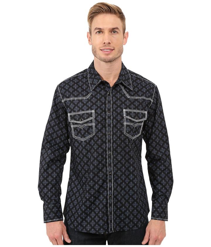 Rock And Roll Cowboy - Long Sleeve Snap B2s7279