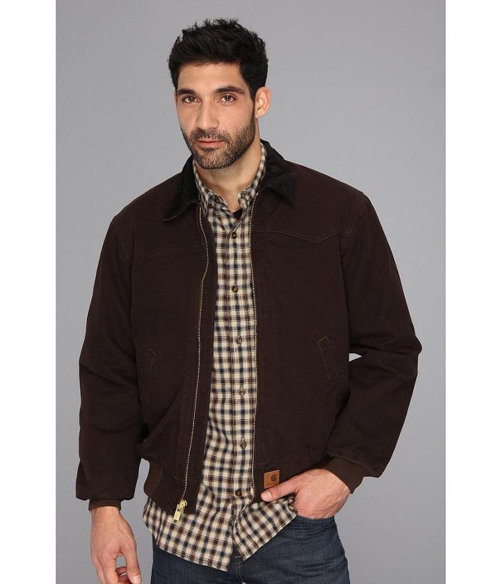 Carhartt Sandstone Santa Fe Jacket - Tall
