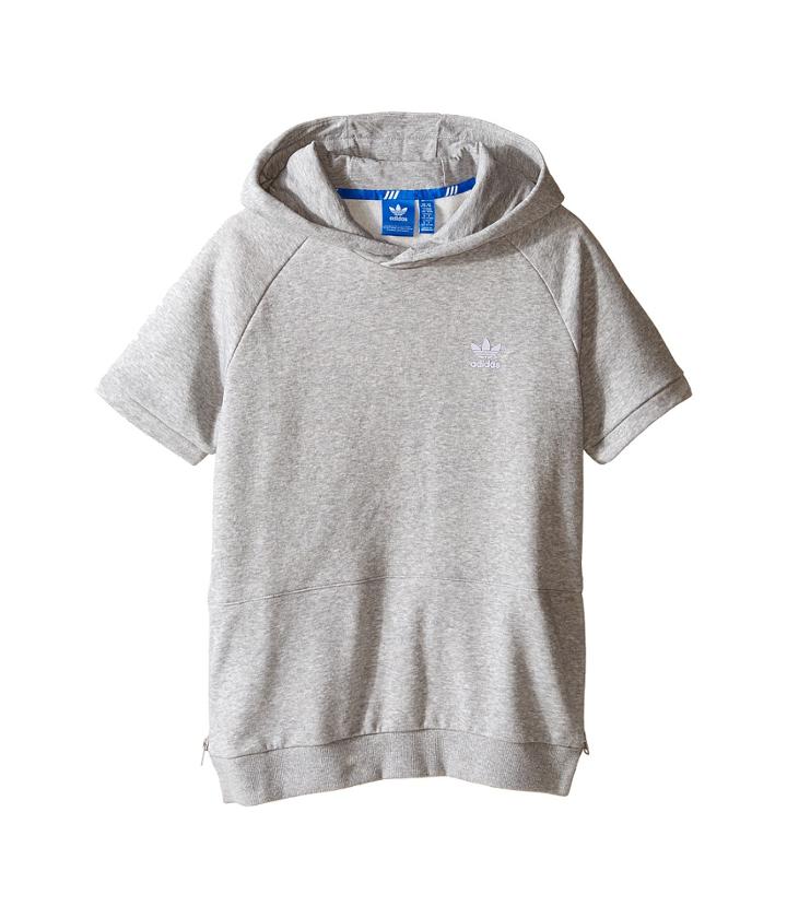 Adidas Originals Kids - Sport Luxe Short Sleeve Hoodie