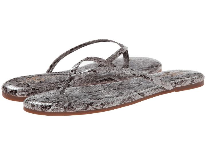 Yosi Samra - Roee Snake Leather Flip Flop
