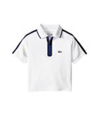 Lacoste Kids - Sport Short Sleeve Ultra Dry Polo With Zipper Placket