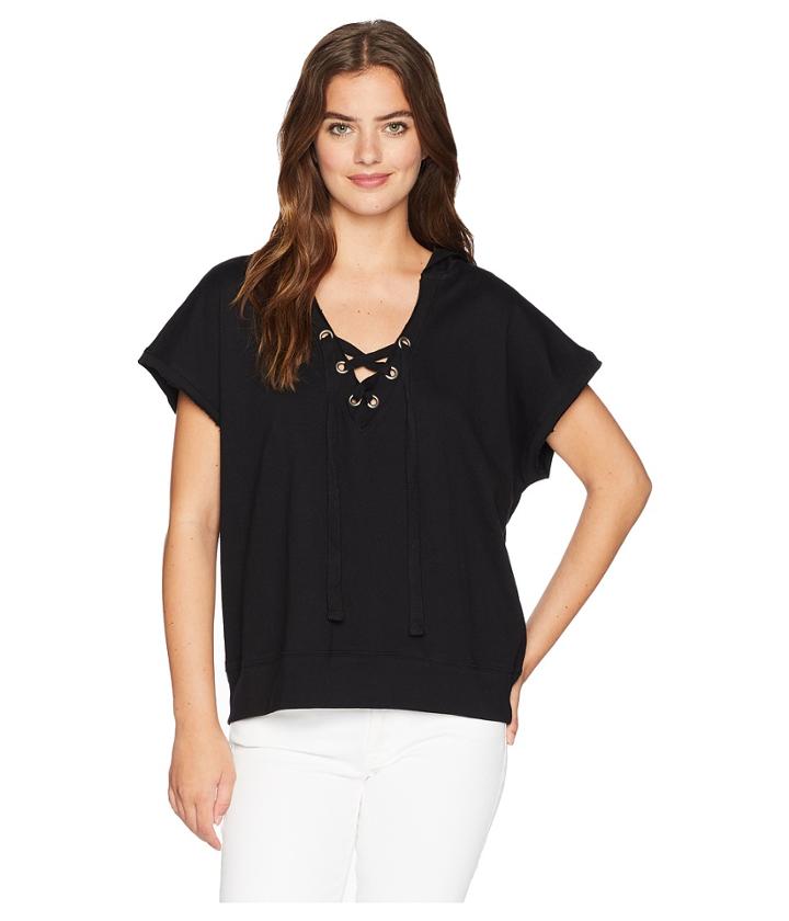 Sanctuary - Beach Comber Lace-up Hoodie