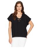 Sanctuary - Beach Comber Lace-up Hoodie