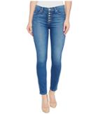 Hudson - Ciara High-rise Ankle Super Skinny Buttonfly Five-pocket Jeans In Rumors