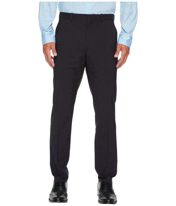 Perry Ellis Portfolio - Slim Fit Stretch Check Pants