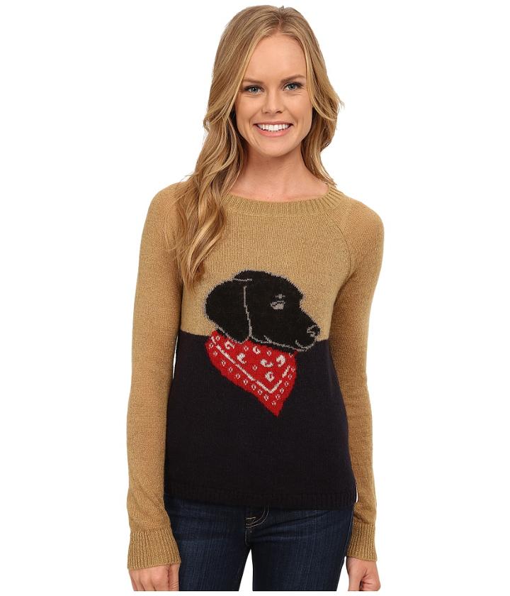 Woolrich - Motif Mohair Crew Sweater