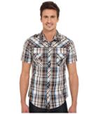 Rock And Roll Cowboy - Short Sleeve Snap B1s6263