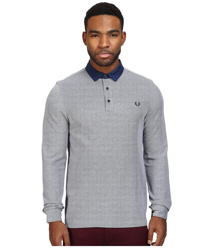 Fred Perry - Oxford Collar Trim Pique Shirt