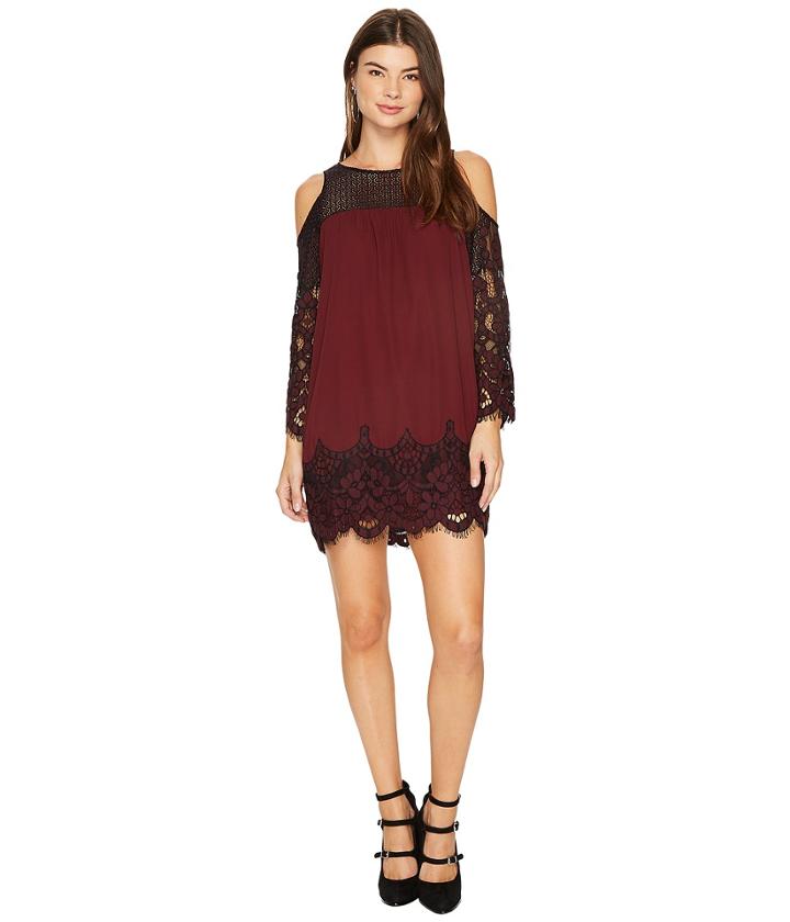 Bb Dakota - Jackey Two-tone Lace Dress