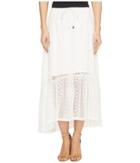 Dylan By True Grit - Sierra Lace Gypsy Skirt W/ Lining