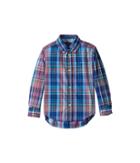 Polo Ralph Lauren Kids - Plaid Cotton Poplin Top