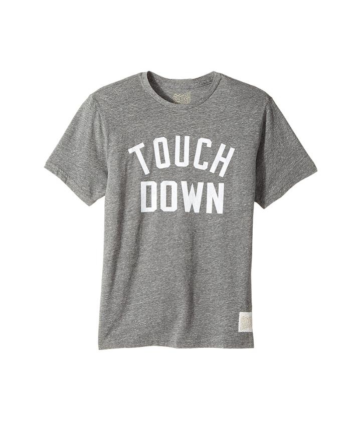 The Original Retro Brand Kids - Touchdown Short Sleeve Heather Tee