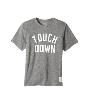 The Original Retro Brand Kids - Touchdown Short Sleeve Heather Tee