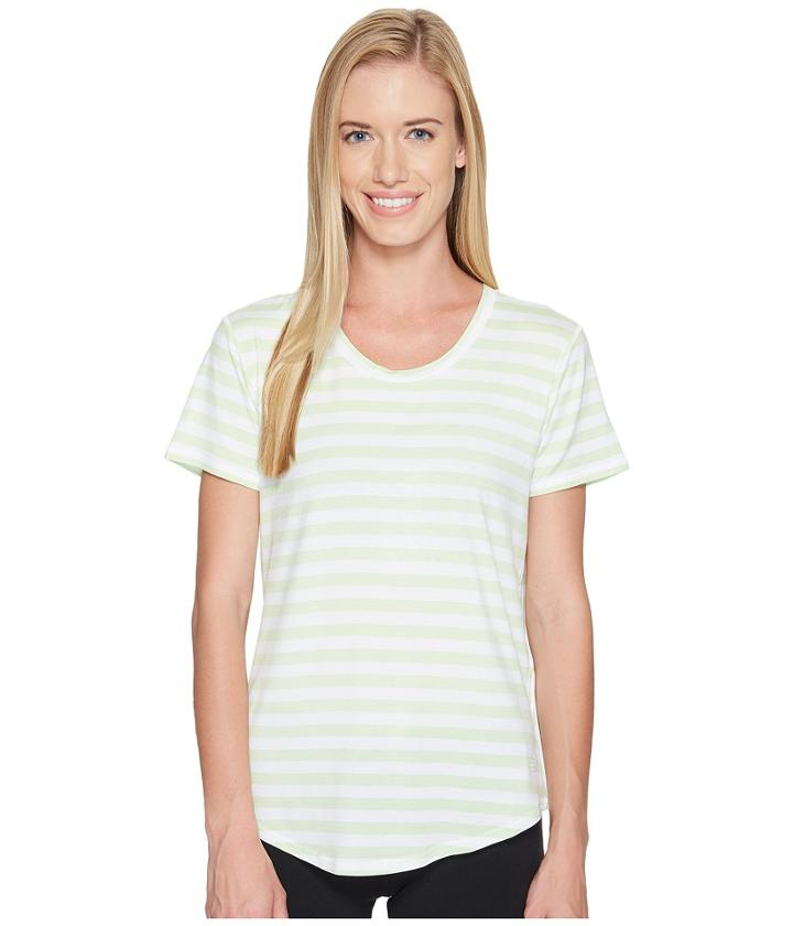 New Balance - Stripe Scoop Neck Tee