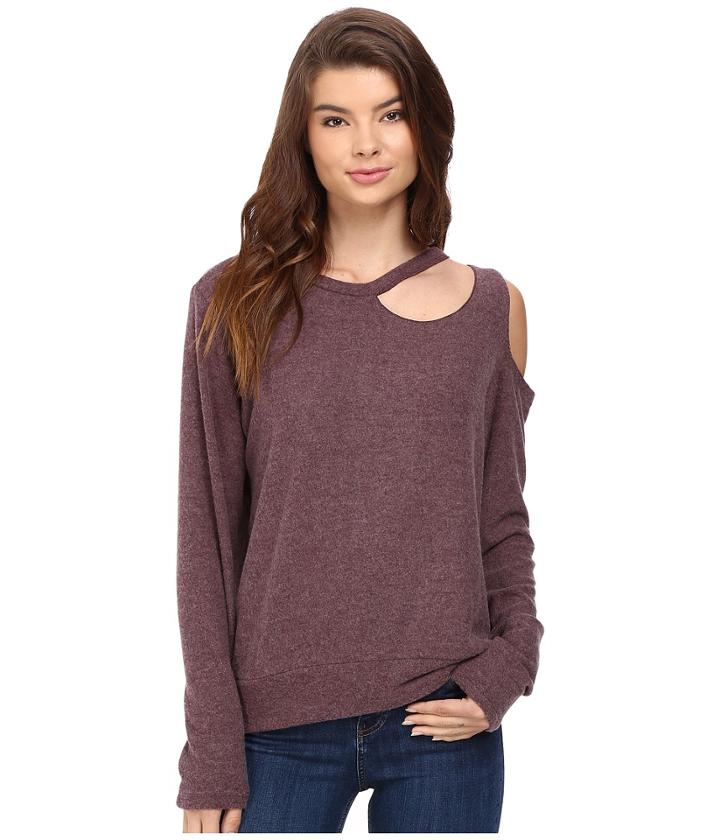 Lna - Double Slash Sweater